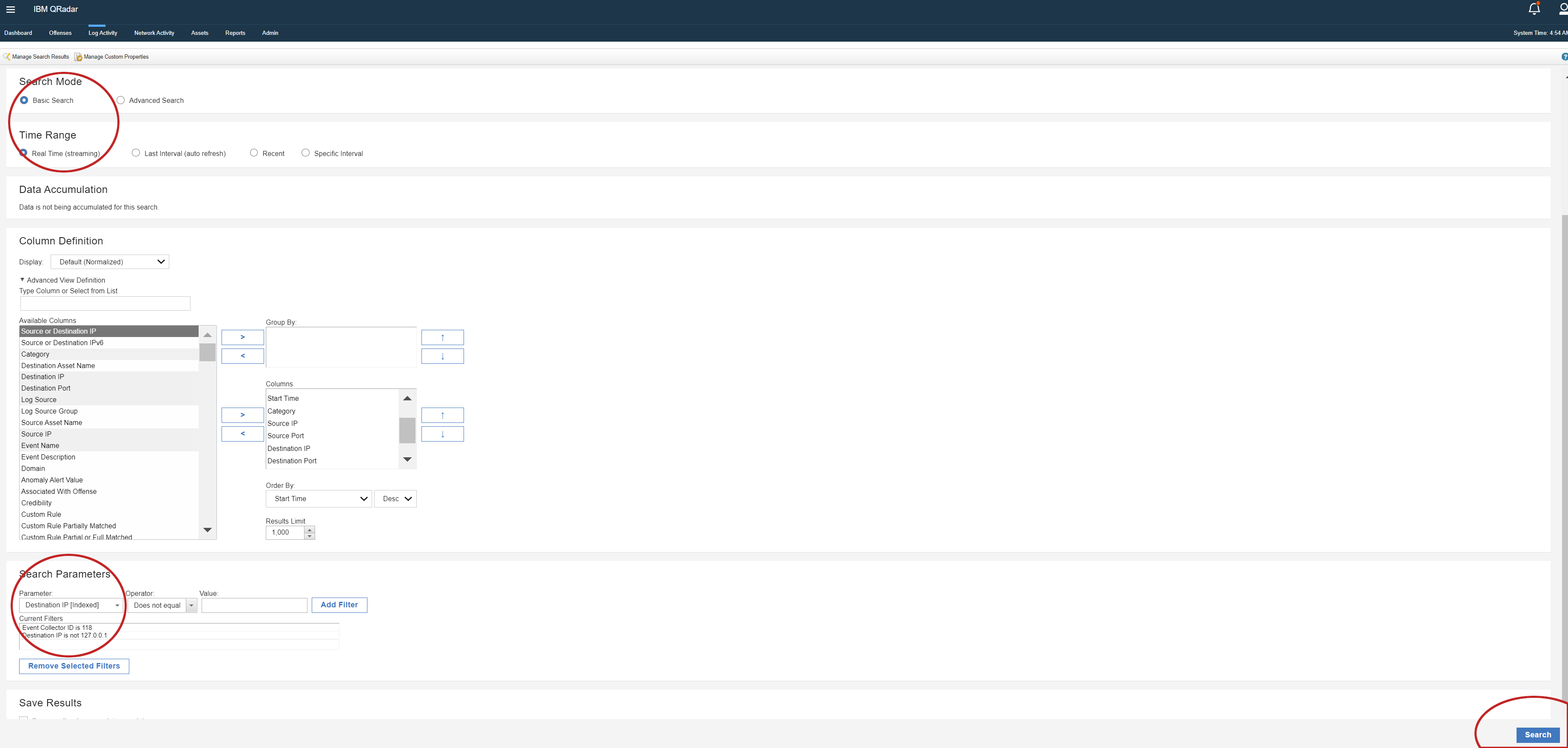 Step 4 | Customized Search